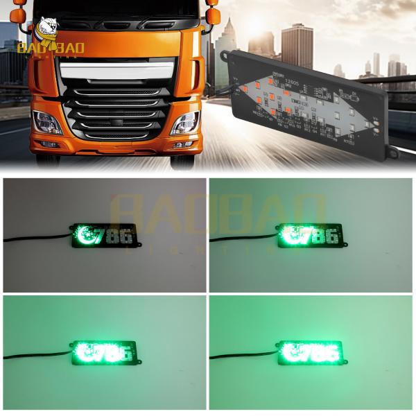 Buy cheap Plastic 12V Green Flashing Motorcycle Lights Lucency LED CG Spare Parts from wholesalers