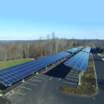 Lightweight Anticorrosive Steel Frame Carport Solar Systems