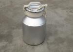 Lockable stainless steel milk cans 304 quality With Sealing Ring Cover / Sturdy