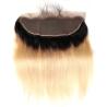 Buy cheap Soft 13x4 Free Part Frontal Closure , Ombre Lace Closure Ear To Ear from wholesalers