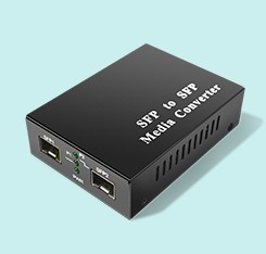 20KM SC Single Mode Fiber Optic Media Converter 4 Port Simplex Duplex Type