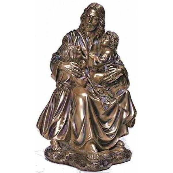Buy cheap Garden Metal sculpture Jesus & children bronze statues,customized bronze statues, China sculpture supplier from wholesalers
