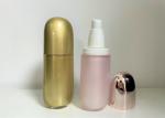 30ml 50ml Double Wall Gloden Plastic Cosmetic Container