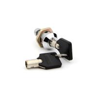 Buy cheap Office Tubular Cam Lock Plastic Black Key Handle 15.5mm Thread Diameter product