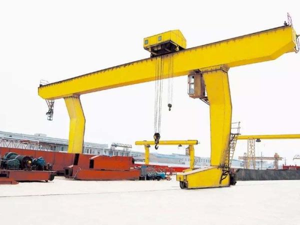 Box Type L Leg 30 Ton Gantry Crane Single Girder Workshop Loading Unloading