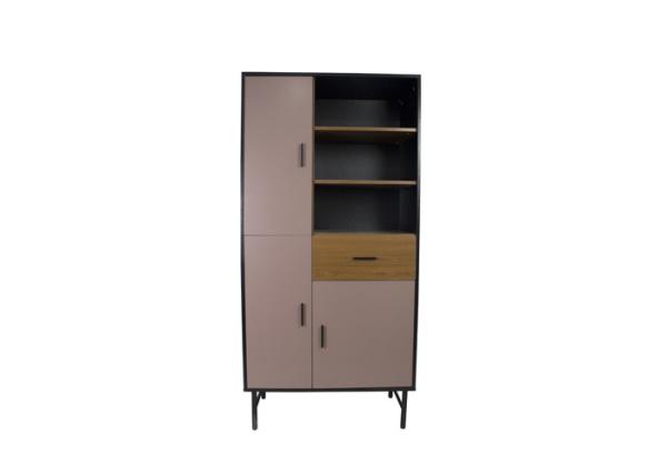 Buy cheap 128cm Height Metal Tube Legs 30kg Open Shelf Cabinet from wholesalers