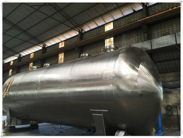 Buy cheap Vertical Industrial Compressed Air Receiver Tank 10 Bar Pressure 0.6m3 Liter from wholesalers