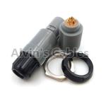 Compatible PAG LEMO Plastic Electrical Connectors 7 Pin For Medical Industry