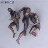 Buy cheap Running Man Metal Wall Art Sculpture 3D Bronze Wall Sculpture from wholesalers