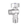 Buy cheap PTFE Toilet Brass Angle Valve Nickel Plated Nominal Pressure Max.25bar from wholesalers