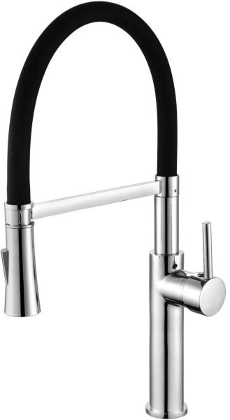 Buy cheap Single Handle Contemporary Pull Out Kitchen Taps For Efficiency from wholesalers