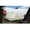Buy cheap Waterproof Shell Shape Luxury Glamping Tent Wind Load 120km/h from wholesalers