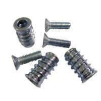 Buy cheap Customized Iron Zinc Door Hinge Screws Powder Coating Yellow Brown product