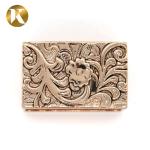New Fashion Style Plate Belt Buckles Zinc Alloy Material For Unisex