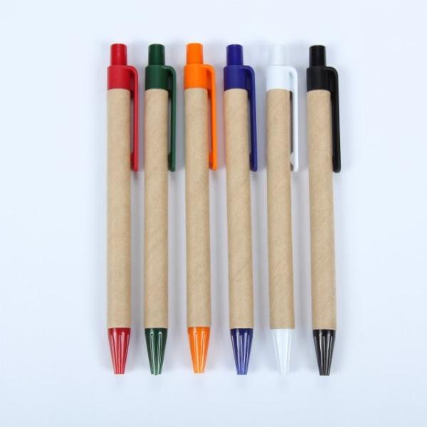 Quality Environmental Recycled Tube Ballpoint Paper Pen for sale