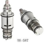 Buy cheap 3/8" 1/2" 3/4" Thermostatic Shower Valve Cartridge Chrome plated 25g from wholesalers