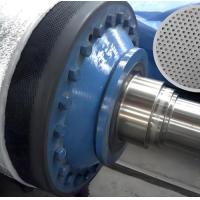 Buy cheap Paper Machine Blind Hole Press Roller Rubber Coated 600-1700mm Diameter product