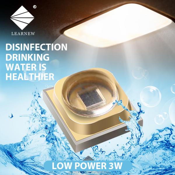 Buy cheap 3w 3535 255nm UV UVC LED Chips 265nm 275nm For Air Water Purifier from wholesalers