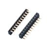 Buy cheap Gold Plated Female Header Connector Single Row Straight H4.3 from wholesalers