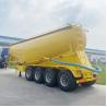 Buy cheap 2/3/4 axles 40 M3 45 CBM Bulk Cement Truck Powder Transport Semi Trailer from wholesalers