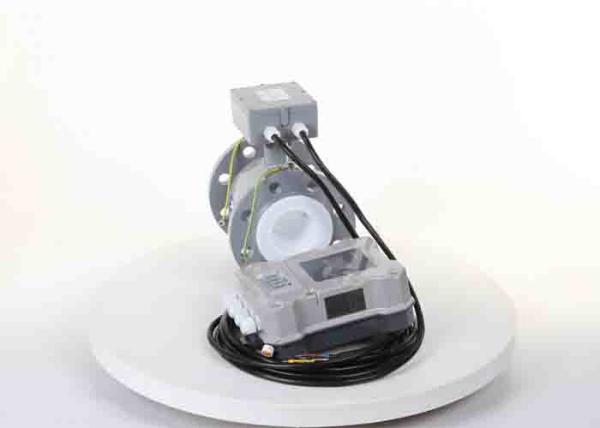 Buy cheap Battery Power Magnetic Flow Meter For Water Utility DN100 PN16 Remote Flow Transmitter from wholesalers