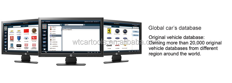 Dual Screen 3D Four Wheel Alignment System with Lenovo M881S Computer