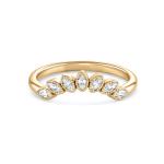 Buy cheap 925 Sterling Silver CZ Gemstone Diamond Ring Stackable Wedding Ring Jewelry from wholesalers