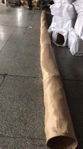 Wholesale Dust Removal Fibreglass Baghouse Filter Bags  630GSM High Temperature Resistant from china suppliers