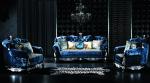 5 Piece Maharaja Luxury Living Room Furniture European French Wood Carving Sofa