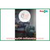 Buy cheap 1.5m Outdoor Inflatable Standing Light Balloon with Print for Advertising from wholesalers