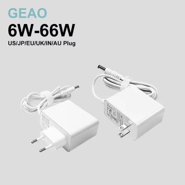 Buy cheap 12v Power Adapter Adaptor Router Led Strip CCTV Adaptador 6W-66W 3v 5v 12v 24v 48v 1a 2a 3a 5a AC DC Power Adapter from wholesalers