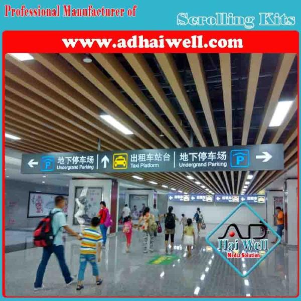 Buy cheap Hanging Acrylic LED Directional Signage for Airport from wholesalers