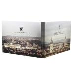 Portable Leather advertising lcd screen video book brochure for advertisement