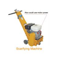 Buy cheap 5.5HP Honda hand push / gasoline Floor Scarifying Machine For Concrete product