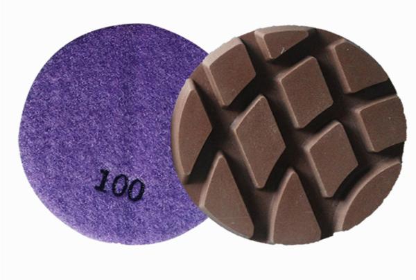 Buy cheap 3-4 Inch Diamond Floor Pads Metal Bond Polishing Granite Pads For Concrete from wholesalers