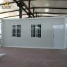 Buy cheap Africa Refugees Modular Container Homes Accommodation With Bathroom And Kitchen from wholesalers