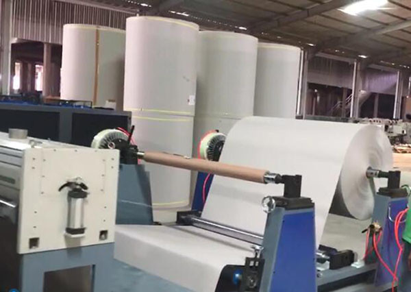PLC Touch Screen Single Side EVA PE Coating Machine For Paper Cups