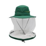 Buy cheap Mosquito Head Net Uv Protection Sun Hat With Mesh Insect Proof Net Bucket Cap 60cm from wholesalers