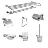 Buy cheap Sano 10 Piece Bathroom Hardware Sets Cylindrical SUS304 from wholesalers