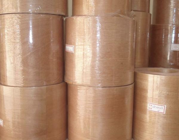 Buy cheap Non Woven Fabric Wood Veneer Wrapping Veneer Length 1-13m from wholesalers
