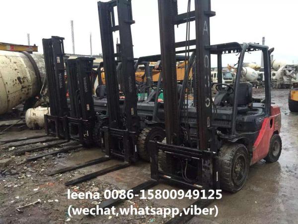 Buy cheap Toyota 8FD30 Diesel Used Diesel Forklift Truck 1200mm Fork Length from wholesalers