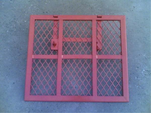 Buy cheap Safety Powder Coated Steel Trap Door Brick Guards For Scaffolding Ladder Access from wholesalers