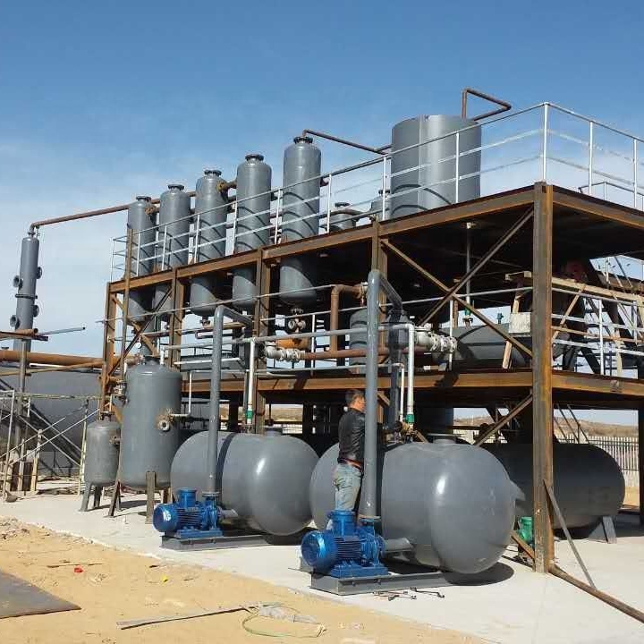 Continuous Used Car Oil Refinery to Diesel Distillation Plant for Base Oil Production