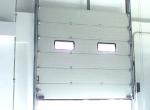 Buy cheap 1.66 R Value Steel Overhead Sectional Door Motor color coated steel With 380V from wholesalers