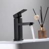 Buy cheap Deck Mount 304 Stainless Steel Bathroom Faucet Hotel Square Sink Tap from wholesalers