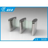 Buy cheap Acrylic Glass Door Swing Gate Turnstile , Waist High Turnstile 3 Million Cycles product