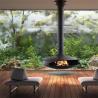 Buy cheap Hanging Indoor Heaters Suspended Rotating Wood Burning Fireplace from wholesalers