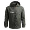 Buy cheap Jacket Men Outwear Waterproof Windbreaker Hooded Jackets Mens Sportswear Coat Outwear Plus Size Jacket from wholesalers