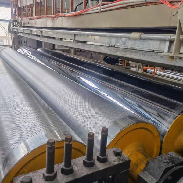 Buy cheap 20 years Plastic PE Sheet Geomembrane Calendar Extrusion Production Line Machinery from wholesalers