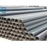 Buy cheap Black With Blue Strips Dredging HDPE Pipe For Customized Thickness And Steel Flange Connection from wholesalers